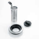 Severin WK 3479, 1.7 L, 3000 W, Black, Stainless steel, Glass, Stainless steel, Adjustable thermostat, Water level indicator