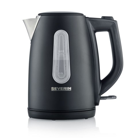 Severin WK 9553, 1 L, 2200 W, Black, Plastic, Stainless steel, Water level indicator, Overheat protection Severin WK 9553, 1 L, 2200 W, Black, Plastic, Stainless steel, Water level indicator, Overheat protection