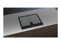 Siemens EX675LYC1E, Black, Stainless steel, Built-in, Zone induction hob, Glass-ceramic, 4 zone(s), 4 zone(s)