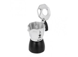 Bialetti Brikka, Pour over coffee maker, Black, Silver, Metal, Plastic, 2 cups, Thermoplastic, 1 pc(s)