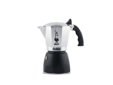 Bialetti Brikka, Pour over coffee maker, Black, Silver, Metal, Plastic, 2 cups, Thermoplastic, 1 pc(s) Bialetti Brikka, Pour over coffee maker, Black, Silver, Metal, Plastic, 2 cups, Thermoplastic, 1 pc(s)