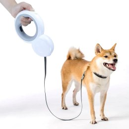DOGGYVILLAGE SMYCZ AUTOMATYCZNA 3W1 Z LATARKĄ LED NIEBIESKA MT7123