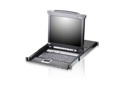 Aton | 8-portowy przełącznik KVM LCD PS/2-USB VGA 17