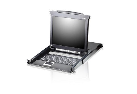 Aton | 8-portowy przełącznik KVM LCD PS/2-USB VGA 17" z portem Daisy-Chain i obsługą urządzeń peryferyjnych USB | CL5708M Aton | 8-portowy przełącznik KVM LCD PS/2-USB VGA 17" z portem Daisy-Chain i obsługą urządzeń peryferyjnych USB | CL5708M