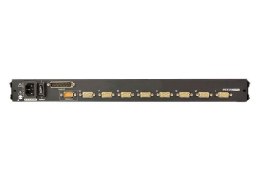 Aton | 8-portowy przełącznik KVM LCD PS/2-USB VGA 17