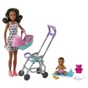 Barbie Skipper Klub Opiekunek Spacerówka zestaw HHB68 MATTEL