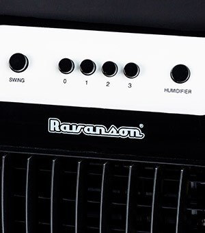 Klimator przenośny Ravanson KR-1011 (75W; 3 prędkości, max przepływ powietrza: 410 m3/h, możliwość użycia wkładów chłodniczych) Klimator przenośny Ravanson KR-1011 (75W; 3 prędkości, max przepływ powietrza: 410 m3/h, możliwość użycia wkładów chłodniczych)