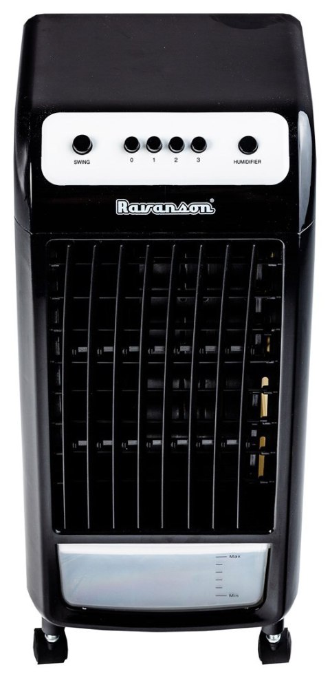 Klimator przenośny Ravanson KR-1011 (75W; 3 prędkości, max przepływ powietrza: 410 m3/h, możliwość użycia wkładów chłodniczych) Klimator przenośny Ravanson KR-1011 (75W; 3 prędkości, max przepływ powietrza: 410 m3/h, możliwość użycia wkładów chłodniczych)