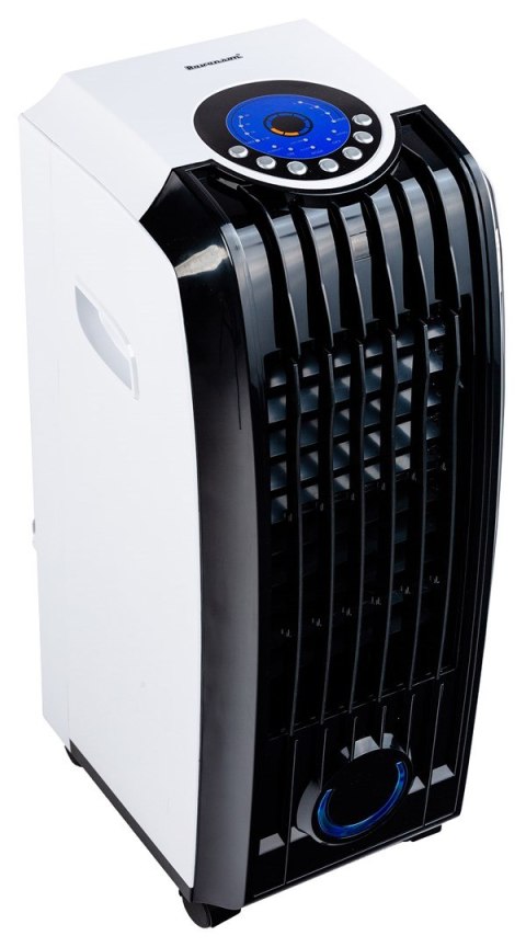 Klimator przenośny Ravanson KR-7010 (60W; 3 prędkości, przepływ powietrza: 829 m3/h, pilot, możliwość użycia wkładów chłodniczyc Klimator przenośny Ravanson KR-7010 (60W; 3 prędkości, przepływ powietrza: 829 m3/h, pilot, możliwość użycia wkładów chłodniczyc