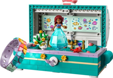 Klocki Disney Princess 43229 Skrzynia ze skarbami Arielki Klocki Disney Princess 43229 Skrzynia ze skarbami Arielki