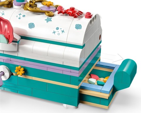 Klocki Disney Princess 43229 Skrzynia ze skarbami Arielki Klocki Disney Princess 43229 Skrzynia ze skarbami Arielki