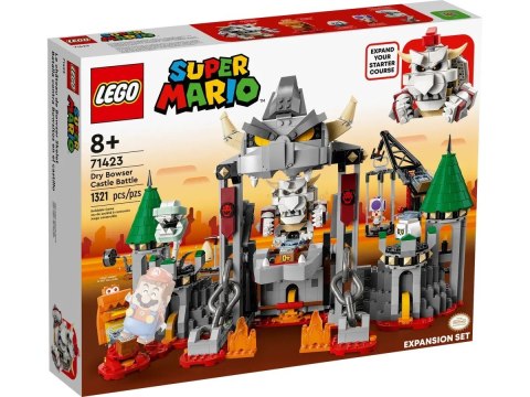 Klocki Super Mario 71423 Walka w zamku Dry Bowsera - zestaw rozszerzający Klocki Super Mario 71423 Walka w zamku Dry Bowsera - zestaw rozszerzający