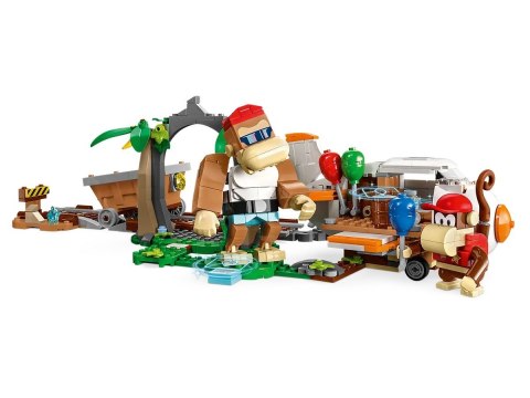 Klocki Super Mario 71425 Przejażdżka wagonikiem Diddy Konga - zestaw rozszerzający Klocki Super Mario 71425 Przejażdżka wagonikiem Diddy Konga - zestaw rozszerzający