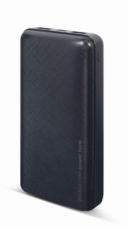 Power Bank Gembird 5V 20000 mAh czarny Power Bank Gembird 5V 20000 mAh czarny