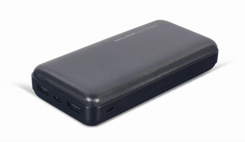 Power Bank Gembird 5V 20000 mAh czarny Power Bank Gembird 5V 20000 mAh czarny