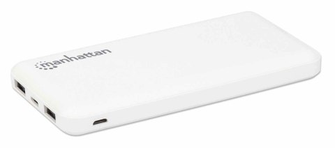 Zasilacz PowerBank 10000mAh 2x USB-A 2.1A/1A Kabel USB 2w1 Zasilacz PowerBank 10000mAh 2x USB-A 2.1A/1A Kabel USB 2w1