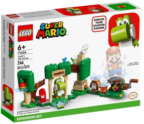 Zestaw rozszerzający Super Mario 71406 Dom prezentów Yoshiego Zestaw rozszerzający Super Mario 71406 Dom prezentów Yoshiego