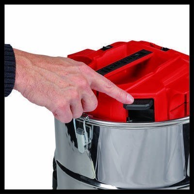 Einhell TE-AV 18/15 Li C-Solo, 15 L, Black, Grey, Red, 1.2 m, 3.6 cm, Aluminium, 4 wheel(s) Einhell TE-AV 18/15 Li C-Solo, 15 L, Black, Grey, Red, 1.2 m, 3.6 cm, Aluminium, 4 wheel(s)