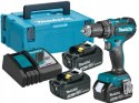 Makita DHP485RF3J, Pistol grip drill, Brushless, 1.3 cm, 3.8 cm, 1.3 cm, 1.3 cm