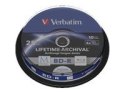Verbatim M-Disc 4x, 25 GB, BD-R, Spindle, 10 pc(s)