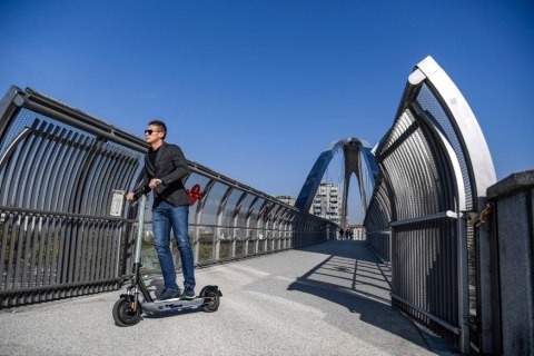 Argento Active Sport Hulajnoga Elektryczna 500 W 10" 25 km/h Czarny/Zielony Argento Active Sport Hulajnoga Elektryczna 500 W 10" 25 km/h Czarny/Zielony
