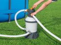 Bestway 58515-2, Sand filter pump, Grey, White, Above ground pool, Round, 3.2 cm, China