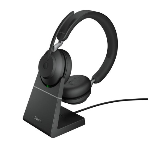 Jabra Evolve2 65, Link380a UC Stereo Stand Black Jabra Evolve2 65, Link380a UC Stereo Stand Black