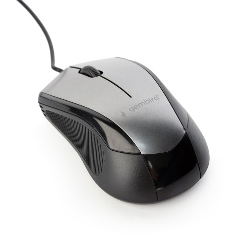 Mysz GEMBIRD MUS-6B-01-BG (optyczna; 1600 DPI; kolor czarny) Mysz GEMBIRD MUS-6B-01-BG (optyczna; 1600 DPI; kolor czarny)