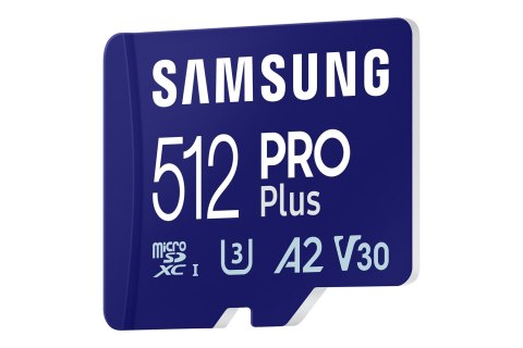 Samsung microSDXC 512GB PRO Plus 2023 + czytnik Samsung microSDXC 512GB PRO Plus 2023 + czytnik