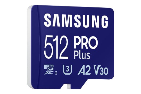 Samsung microSDXC 512GB PRO Plus 2023 + czytnik Samsung microSDXC 512GB PRO Plus 2023 + czytnik