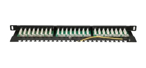 Extralink CAT6 UTP 0,5U | Patchpanel | 24 porty Extralink CAT6 UTP 0,5U | Patchpanel | 24 porty