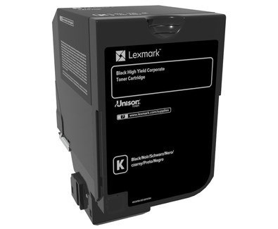 Lexmark 74C2HKE - toner, black (czarny) 20000 stron Lexmark 74C2HKE - toner, black (czarny) 20000 stron