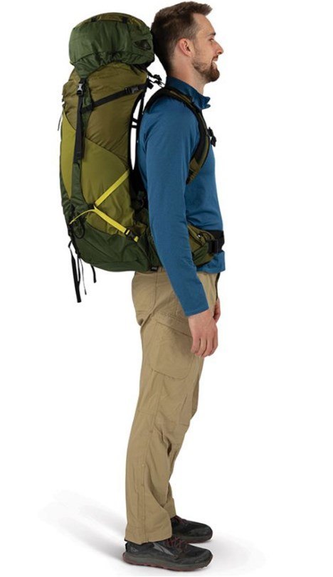 Plecak trekkingowy OSPREY Atmos AG LT 50 czarny S/M Plecak trekkingowy OSPREY Atmos AG LT 50 czarny S/M