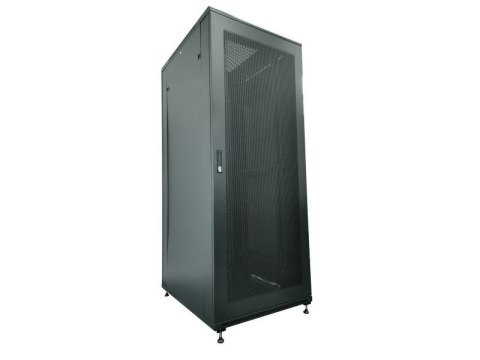 Q-LANTEC Szafa serwerowa 42U 19" 600x1000, drzwi przednie szklane, kolor czarny FLAT PACK Q-LANTEC Szafa serwerowa 42U 19" 600x1000, drzwi przednie szklane, kolor czarny FLAT PACK