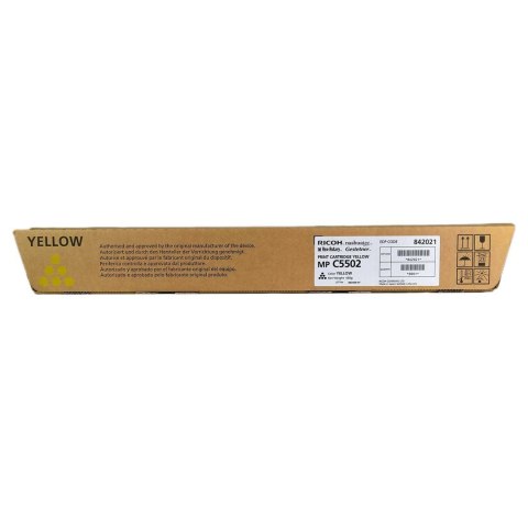 Ricoh Toner 842021 MPC 5502 Yellow Ricoh Toner 842021 MPC 5502 Yellow