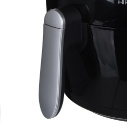 Ariete 4616/00, Frytkownica na gorące powietrze, 2.6 L, 200 °C, 60 min, Pojedyncza, Czarna, Srebrna
