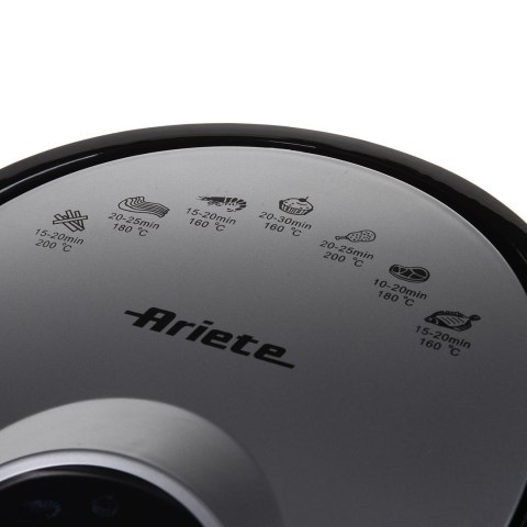 Ariete 4616/00, Frytkownica na gorące powietrze, 2.6 L, 200 °C, 60 min, Pojedyncza, Czarna, Srebrna Ariete 4616/00, Frytkownica na gorące powietrze, 2.6 L, 200 °C, 60 min, Pojedyncza, Czarna, Srebrna