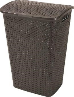 CURVER KOSZ NA BIELIZNĘ MY STYLE 55L /CIEMNY BRĄZ
