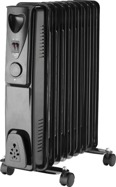 GRZEJNIK OLEJOWY 7-ŻEBEREK 1500W CZARNY GRZEJNIK OLEJOWY 7-ŻEBEREK 1500W CZARNY