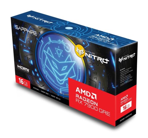 Karta graf. SAPPHIRE NITRO+ R. RX 7900 GRE G.OC 16G Karta graf. SAPPHIRE NITRO+ R. RX 7900 GRE G.OC 16G
