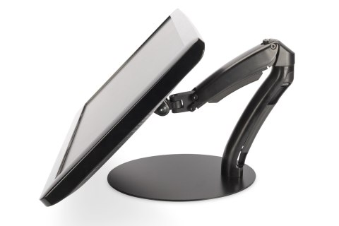 Palec | Uchwyt biurkowy | Uniwersalny stojak na monitor LED/LCD ze sprężyną gazową | Pochylenie, obrót, regulacja wysokości, obr Palec | Uchwyt biurkowy | Uniwersalny stojak na monitor LED/LCD ze sprężyną gazową | Pochylenie, obrót, regulacja wysokości, obr