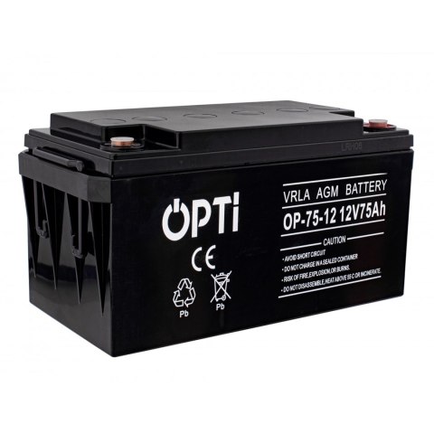 VOLT Akumulator Volt Polska AGM Opti 75Ah VOLT Akumulator Volt Polska AGM Opti 75Ah