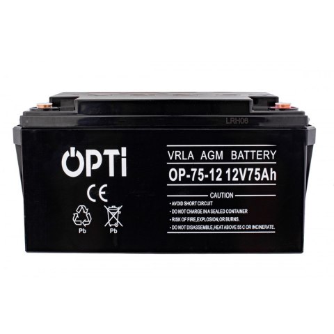 VOLT Akumulator Volt Polska AGM Opti 75Ah VOLT Akumulator Volt Polska AGM Opti 75Ah