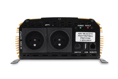 VOLT Przetwornica napięcia SINUS PLUS 3000 24/230V (1500/3000W) + PILOT VOLT Przetwornica napięcia SINUS PLUS 3000 24/230V (1500/3000W) + PILOT