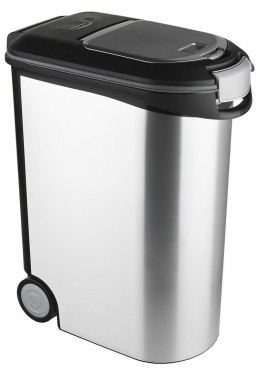 CURVER POJEMNIK DO PRZECHOWYWANIA KARMY 20KG 54L /IML SREBRNY