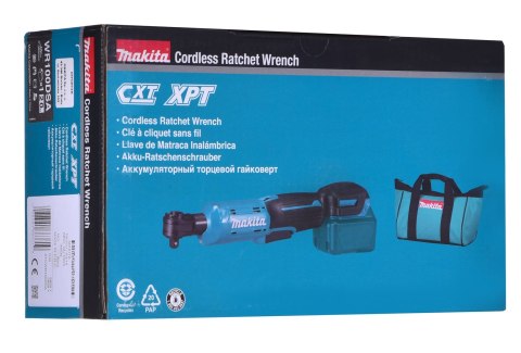 Klucz kątowy zapadkowy Aku 18V WR100DSA MAKITA Klucz kątowy zapadkowy Aku 18V WR100DSA MAKITA