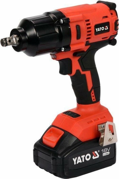 YATO KLUCZ UDAROWY BEZSZCZOTKOWY 18V LI-ION 1/2" 1x3,0Ah 700Nm YATO KLUCZ UDAROWY BEZSZCZOTKOWY 18V LI-ION 1/2" 1x3,0Ah 700Nm