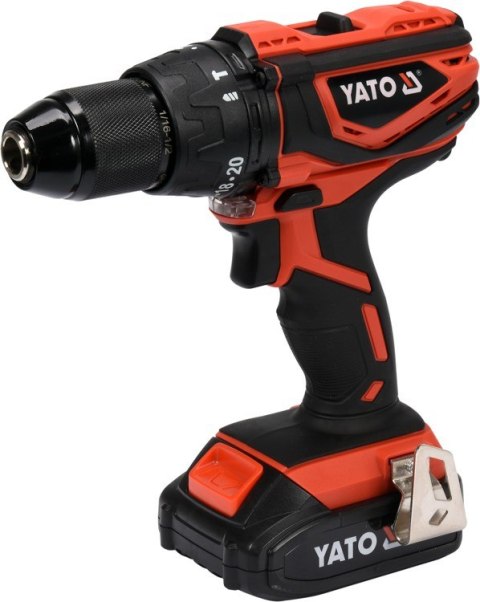 YATO WIERTARKO-WKRĘTARKA UDAROWA 18V 40Nm 1x2,0Ah LI-ION SILNIK MABUCHI, W WALIZCE YT-82788 YATO WIERTARKO-WKRĘTARKA UDAROWA 18V 40Nm 1x2,0Ah LI-ION SILNIK MABUCHI, W WALIZCE YT-82788