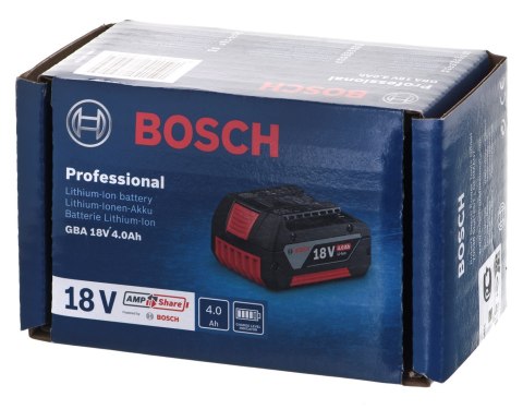 BOSCH AKUMULATOR 18V 4,0Ah LI-ION BOSCH AKUMULATOR 18V 4,0Ah LI-ION