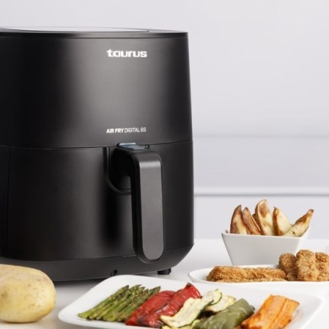 Frytkownica beztłuszczowa Taurus Air Fry Digital 6S Frytkownica beztłuszczowa Taurus Air Fry Digital 6S